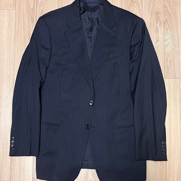 아르마니 콜레지오니 남성 스트라이프 자켓 105