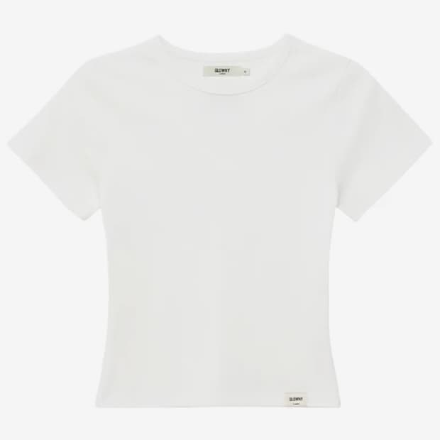 글로니 baby tee 베이비 반팔 티셔츠