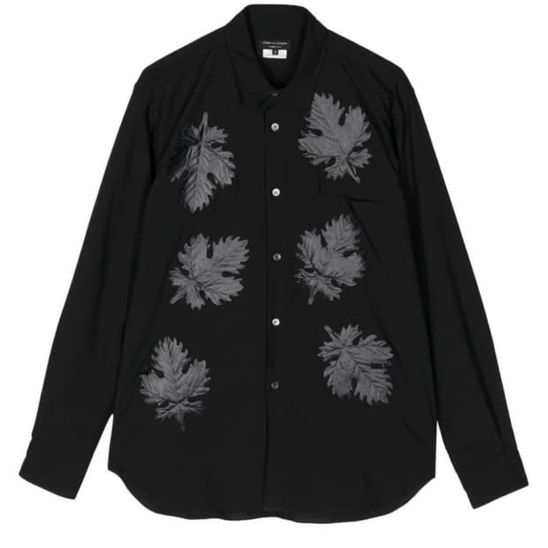 [S-L] 구해요 꼼데가르송 옴므플러스 리프 셔츠 PM-B027