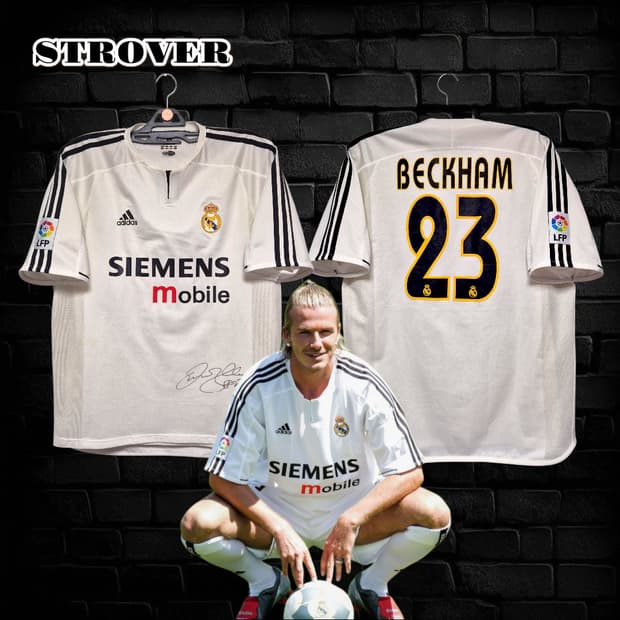 03/04 레알 베컴 L (친필)