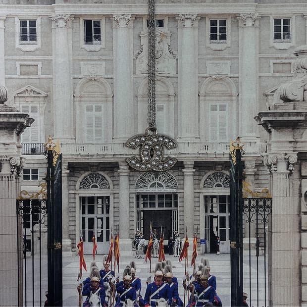 샤넬 듀얼 펄 목걸이