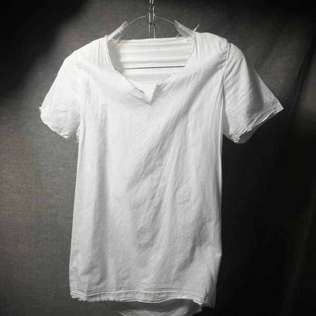 Label Under Construction Raw Edge TShirt