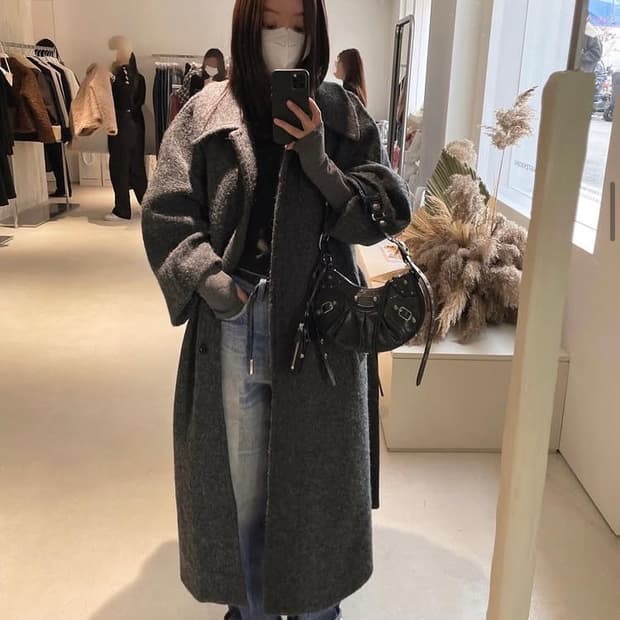 [새상품] 브리드 울 알파카 베를린 코트