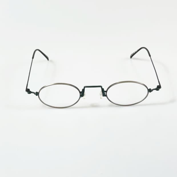 90s VISTAN 투톤 슬림 오벌 와이어 빈티지 안경