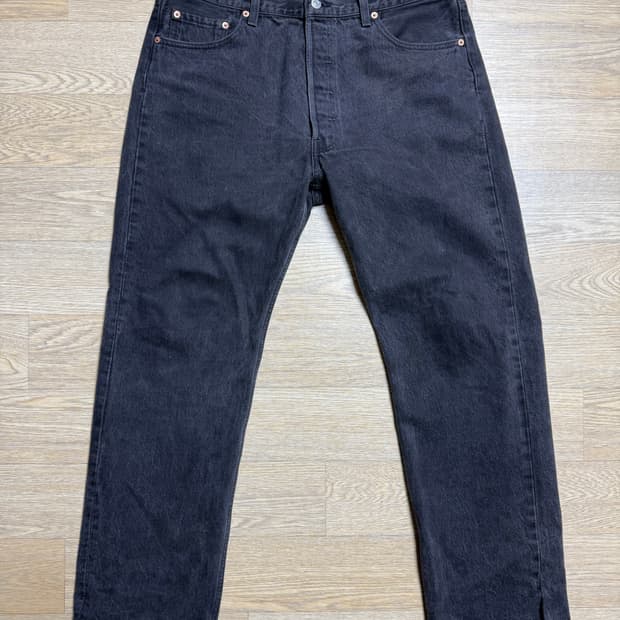 90s 리바이스 501 흑청 36x30