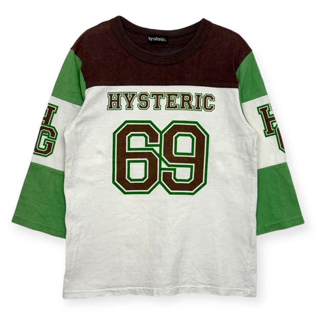 히스테릭글래머 7부 소매 티서츠