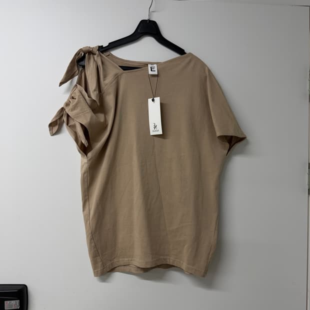 EKHON 리본 포인트 반팔 티셔츠(새상품)