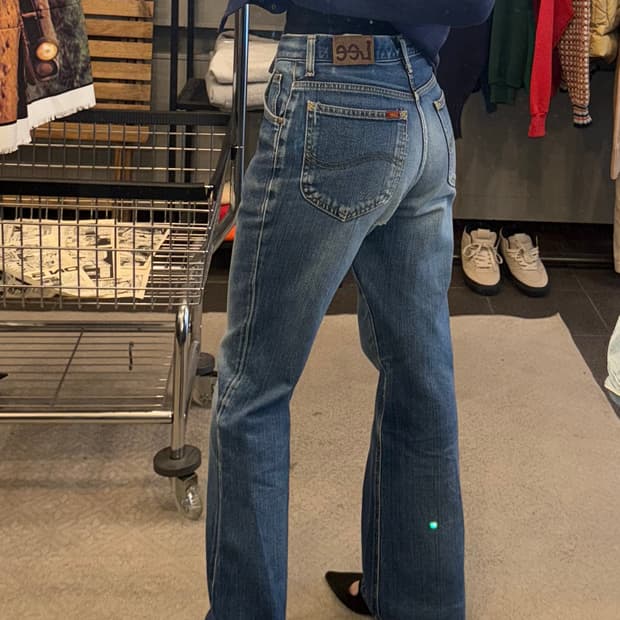 00‘s Miss Lee straight denim pants