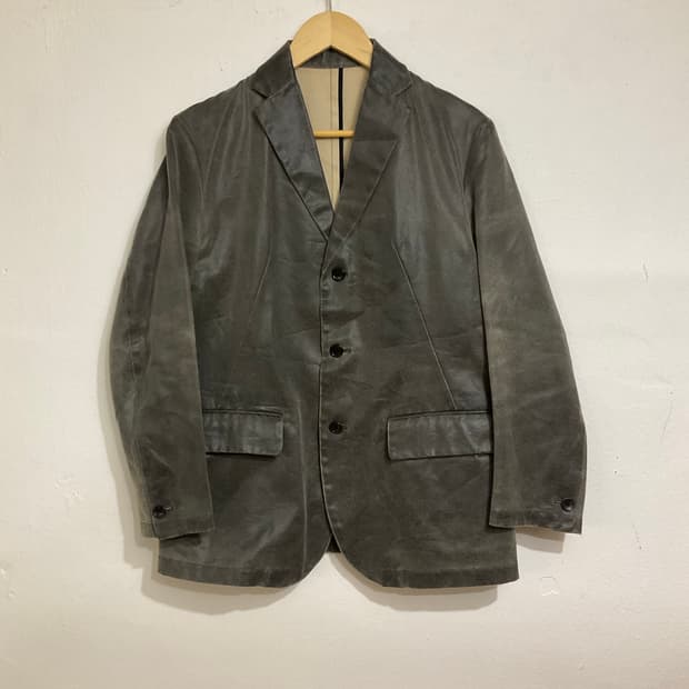 유나이티드 애로우즈 빈티지 가공 왁스드 코팅 자켓