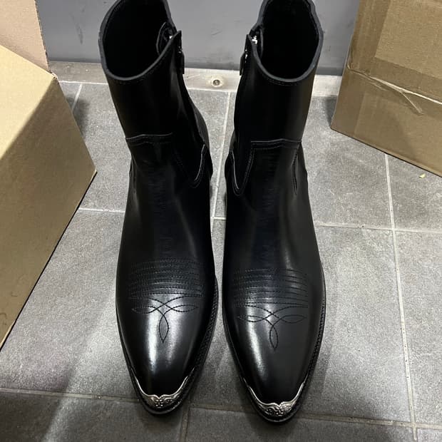 세비지 x 스팅925 savage x sting925 콜라보 첼시부츠