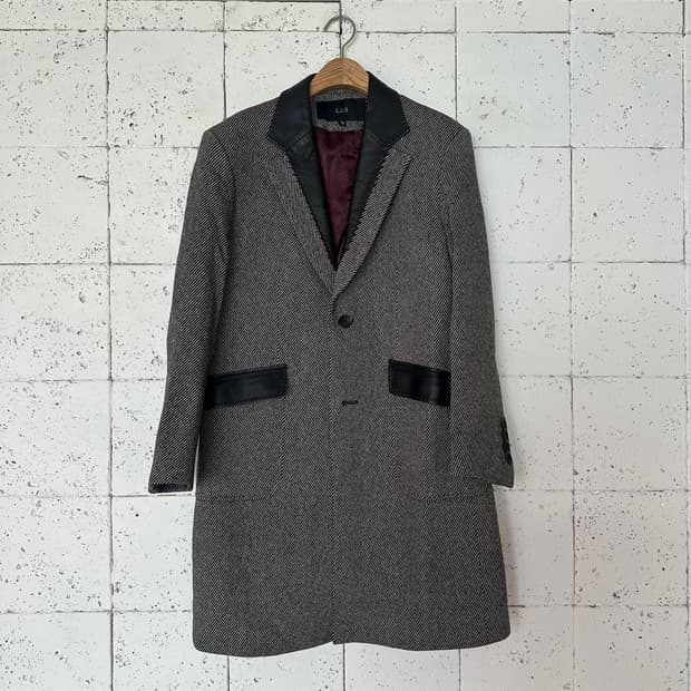 95 지오송지오 해링본 코트