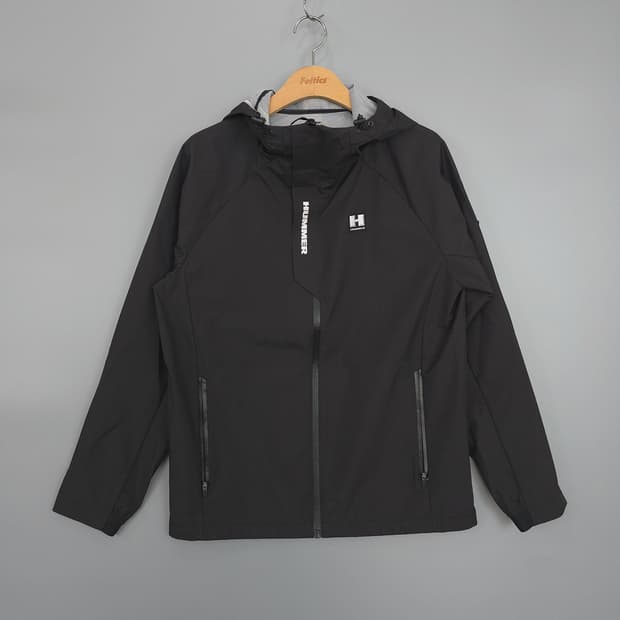 험머 HUMMER 기능성 바람막이 자켓 블랙 95(M)