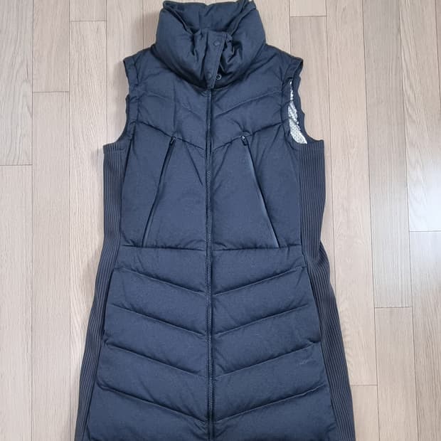 타이틀리스트 구스 패딩 롱 베스트 M _ 여성