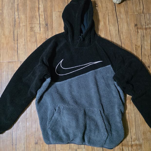 나이키 플리스 후드티 L