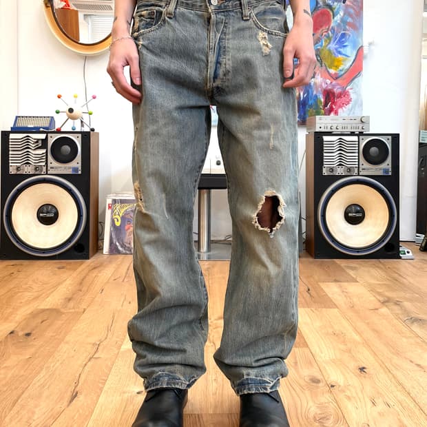 [34] 리바이스 501 데님 팬츠