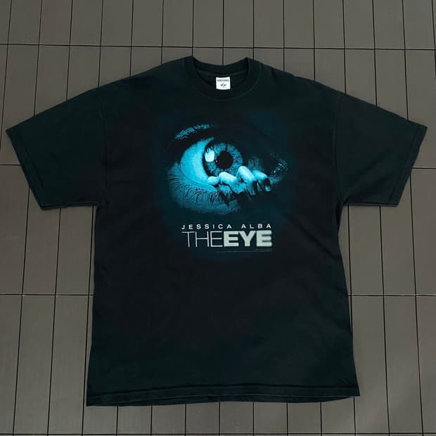 (XL) 00s 디아이 the eye 제시카알바 무비티 티셔츠