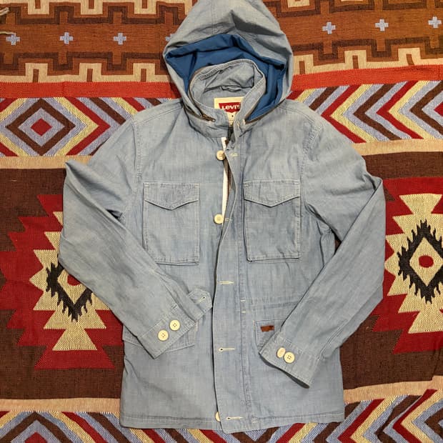 M) 리바이스 데님 후드 자켓 M-51