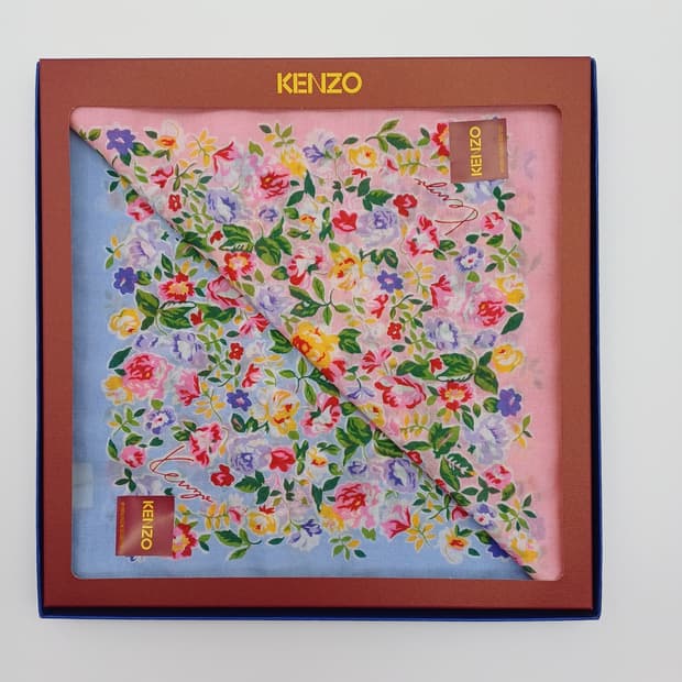KENZO 겐조 손수건 스카프 2장 세트 [BFS7491_0416-40]