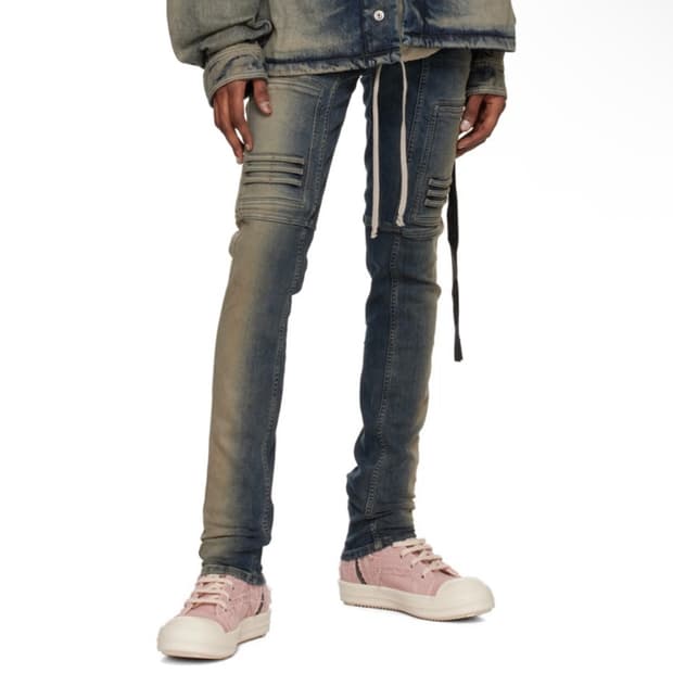 [XS] 릭오웬스 나가킨 데님 미네랄펄