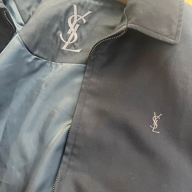 Saint Lauren Dark Navy Blue Jacket