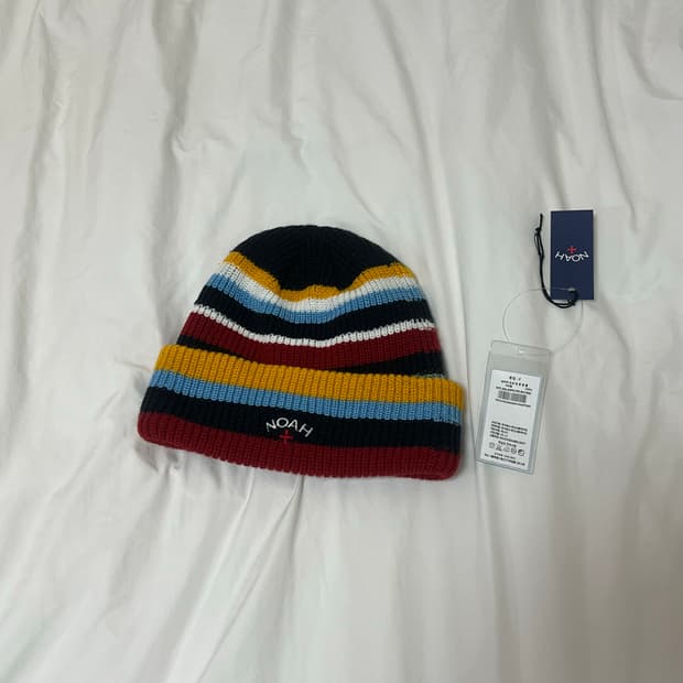 Noah 노아 멀티 스트라이프 비니 