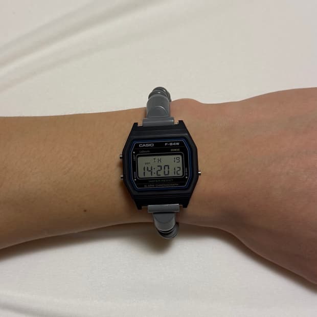 카시오 F-84W 커스텀 워치