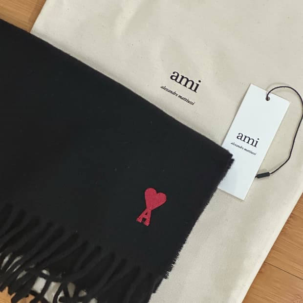 아미 검정 목도리🖤