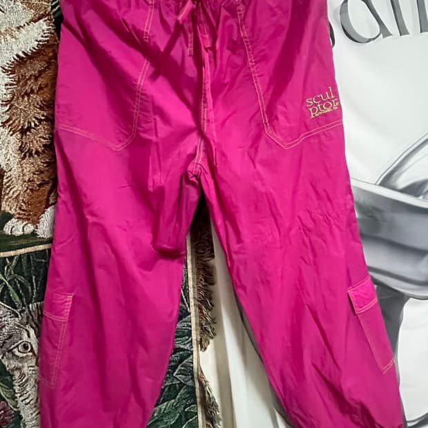 [vintage] Sculptor parachute pants L