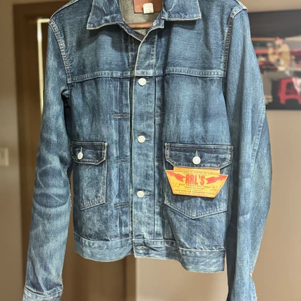 (M) RRL 웨스트뷰 M 매장판 새상품 청자켓