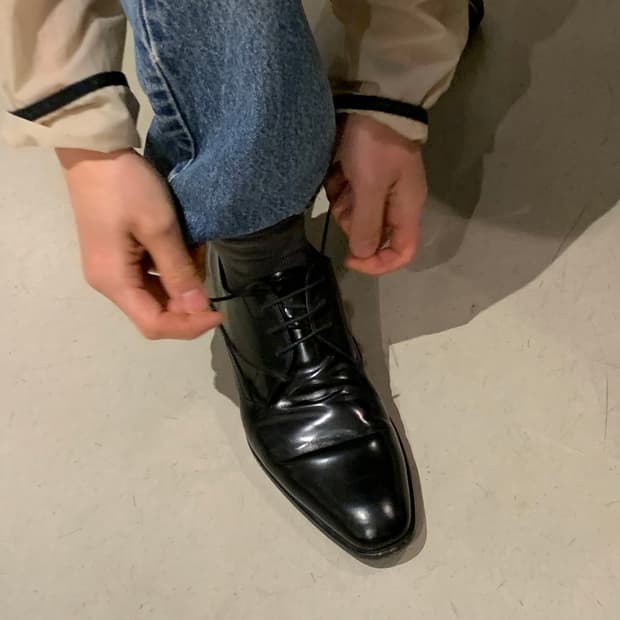 00's "PRADA" Derby Shoes