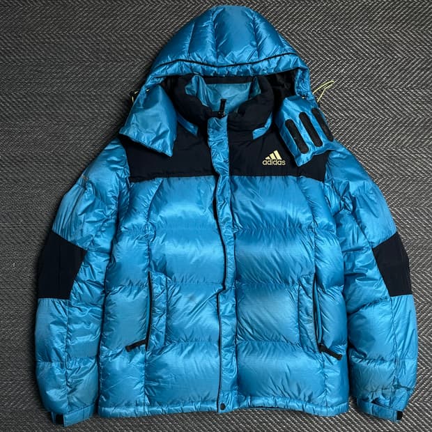 아디다스 하이킹 벌키 800 구스다운 푸퍼 패딩 o 5363