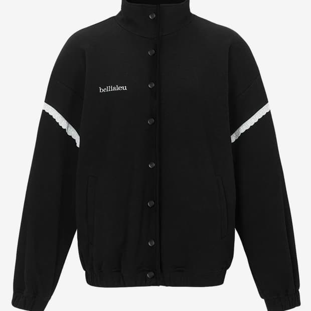 벨리아르 코튼 레이스 봄버 자켓