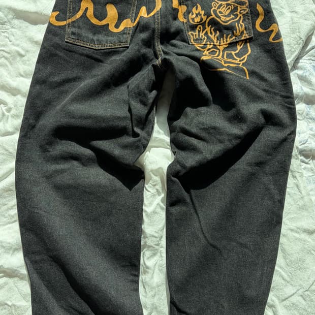 위캔더스 드워프 데님 팬츠 S사이즈