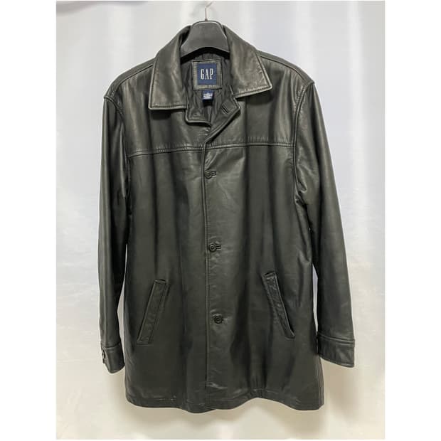 [D.O Archives] 90s 올드갭 레더 카코트 블랙(L)