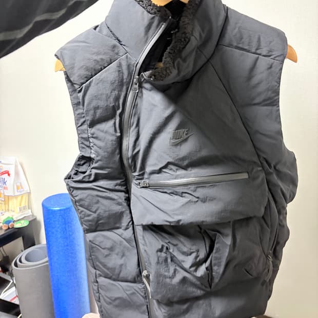 나이키 패딩조끼 L