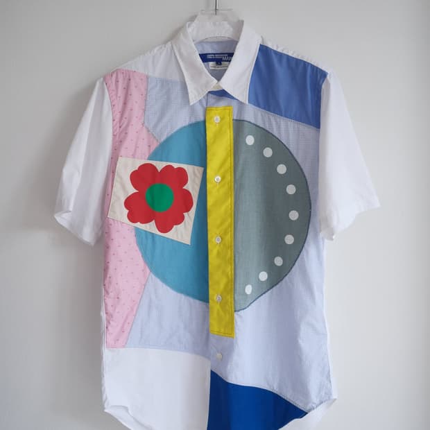 2016 s/s Patchwork cotton shirt