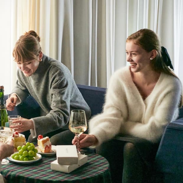 닐바이피 25WN angora cardigan 앙고라 가디건 베이비파우더