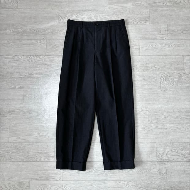 [M] 꼼데가르송 옴므 카브라 투턱 울 팬츠