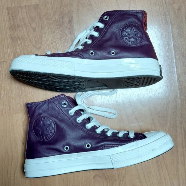 컨버스 척 테일러 올스타 스니커즈 70 하이 버건디 250mm