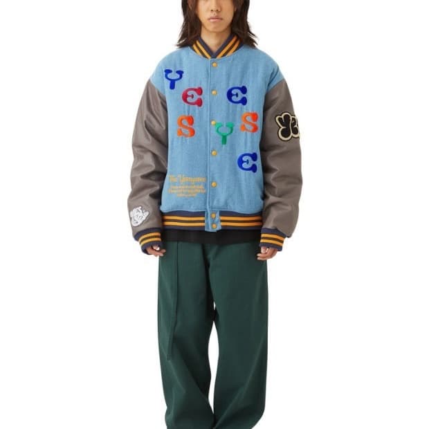 YESEYESEE 모바일 바시티 자켓 M사이즈