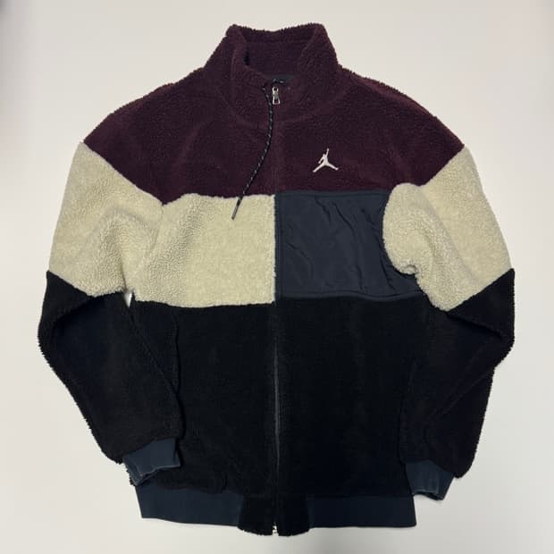 나이키 조던 컬러 블록 플리스 자켓 S