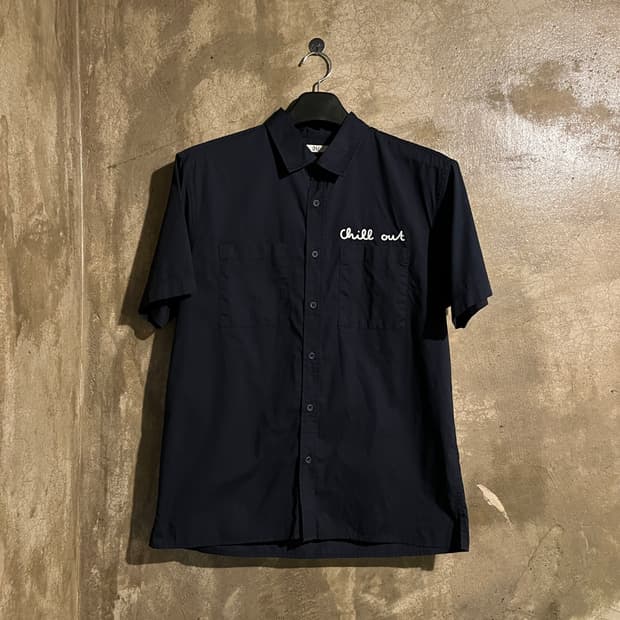 GU 반팔 셔츠 네이비