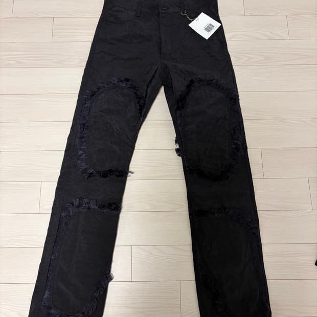 강혁 에어백 프린지 트라우저