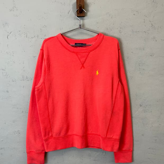 폴로랄프로렌 코랄 맨투맨