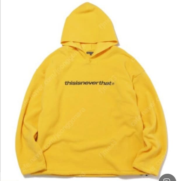 디스이즈네버댓 후리스 재질 후드티