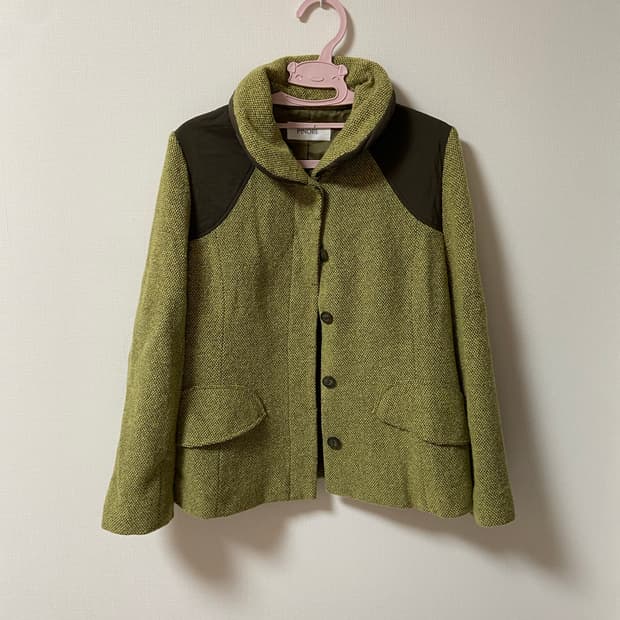 일본 빈티지 모리걸 하구미 자켓