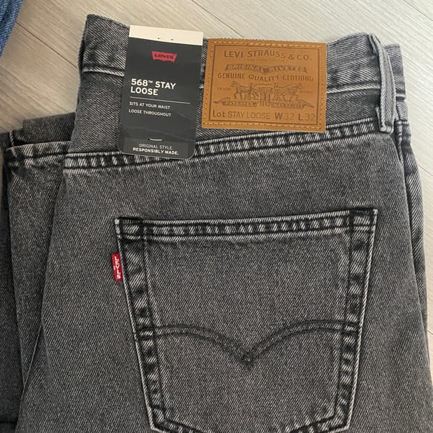 (새상품) 리바이스 568 STAY LOOSE