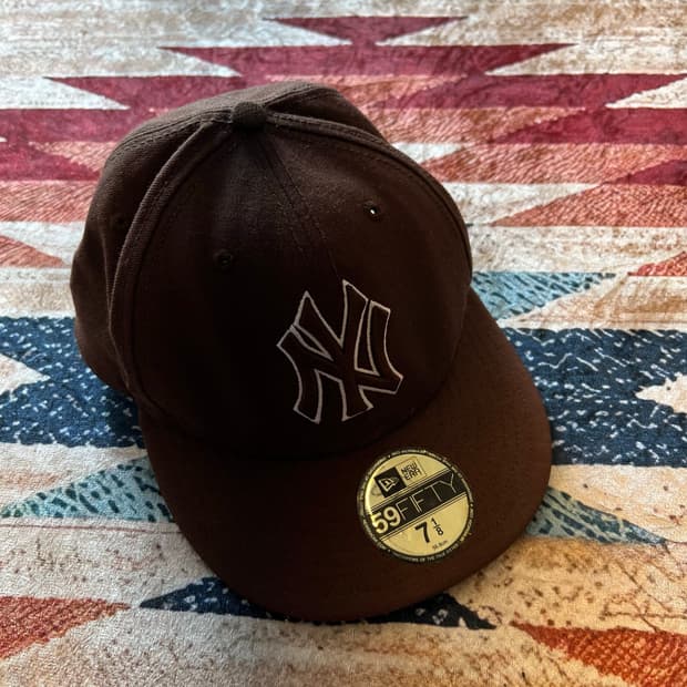 뉴에라 MLB 뉴욕양키스 59FIFTY 스냅백 [브라운]