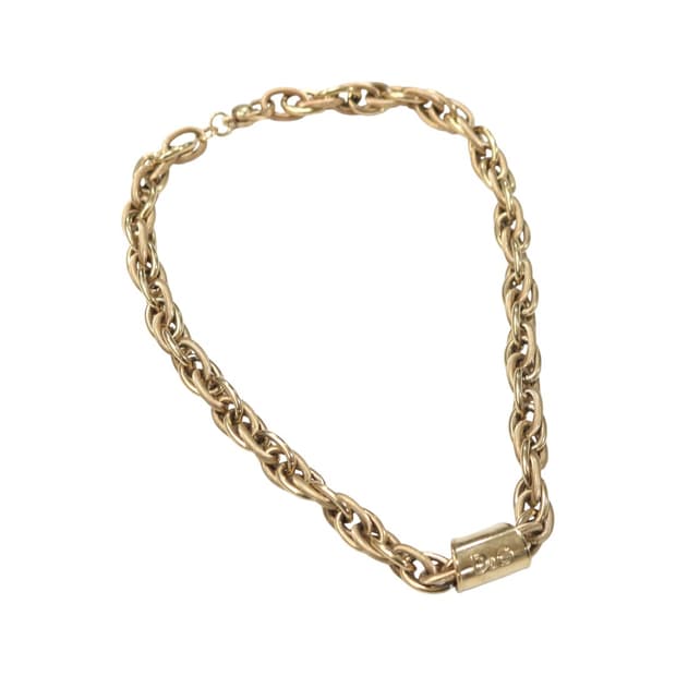 돌체앤가바나 금장 초커 목걸이