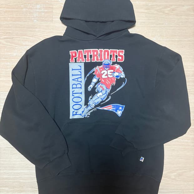 러셀 후드 블랙 M 